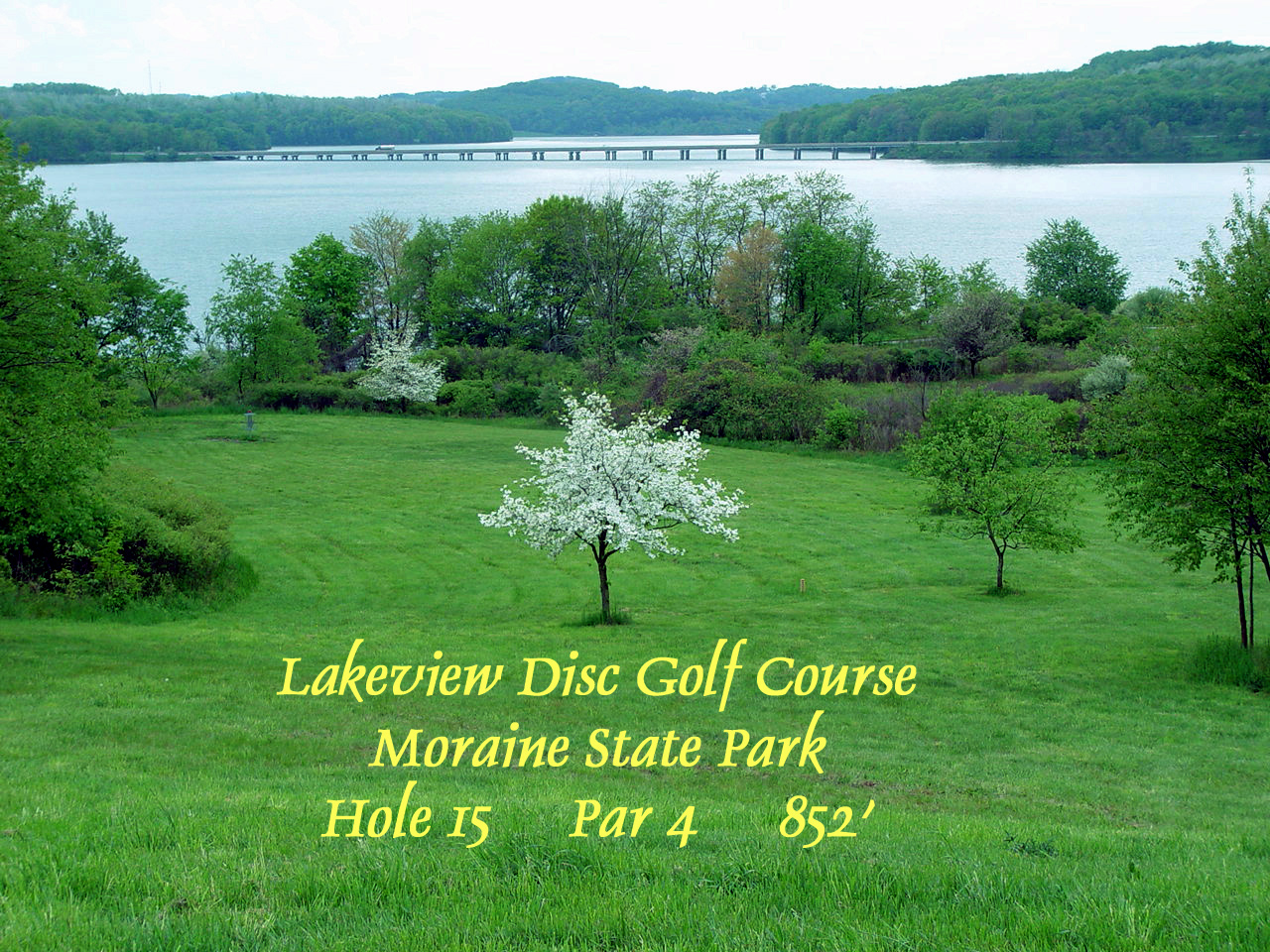 Moraine State Park Disc Golf Course Professional Disc Golf Association